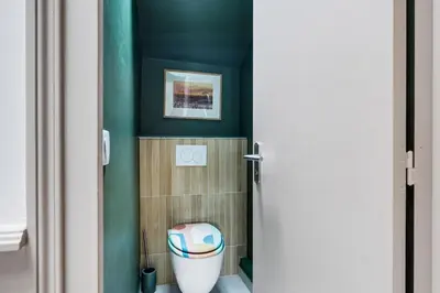 Salle de bains dans l'établissement Saint Placide VI Suite