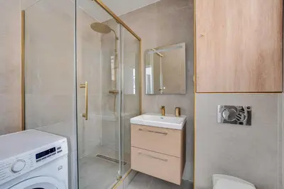 Salle de bains dans l'établissement Charming Apartment in the heart of Le Marais