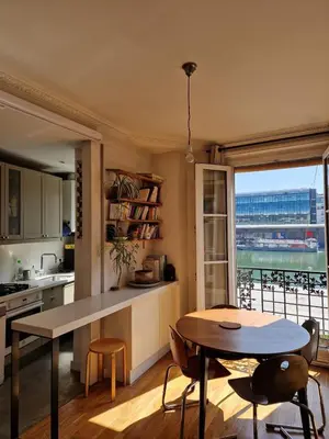 Plan de l'établissement Bright apartment - canal view