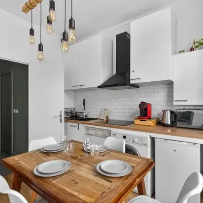 Charming 2-room loft-style apartment near Montmartre