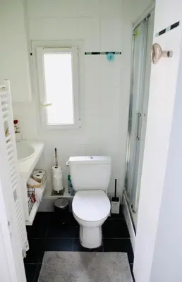 Salle de bains dans l'établissement Tour Eiffel Paris - Weber Home