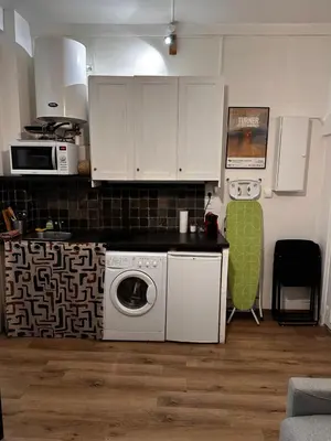 Cuisine ou kitchenette dans l'établissement Studio Buttes aux cailles - Weber Home