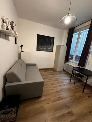 Télévision ou salle de divertissement dans l'établissement Studio Buttes aux cailles - Weber Home