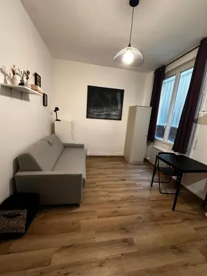 Télévision ou salle de divertissement dans l'établissement Studio Buttes aux cailles - Weber Home