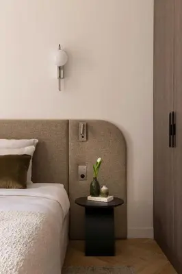 Un ou plusieurs lits dans un hébergement de l'établissement Harmony Collection I 2BR Suite 4P Opera Grevin
