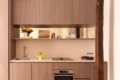 Cuisine ou kitchenette dans l'établissement Harmony Collection II 2BR Suite 6P Bourse Grevin