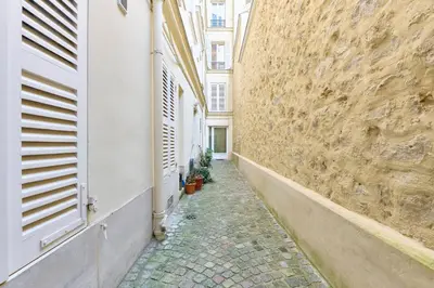 Plan de l'établissement Studio cosy Rue des Martyrs Montmartre à pied