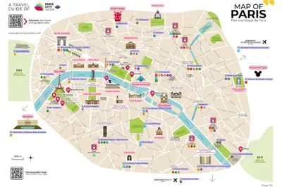 Plan de l'établissement Parisien bas de Montmartre géré par Mey Agency