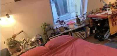 Un ou plusieurs lits dans un hébergement de l'établissement Ratatouille Paris