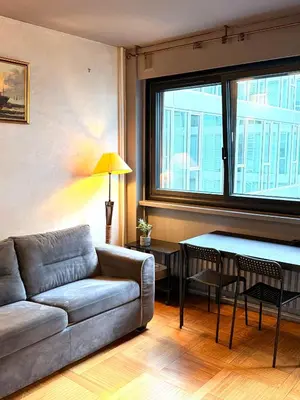 Coin salon dans l'établissement Central Cozy Apartment - Paris 2e