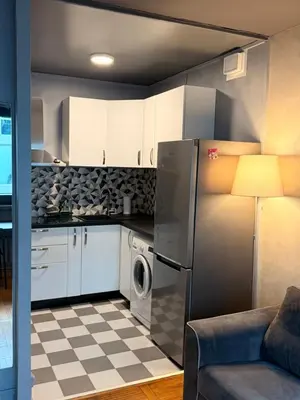 Cuisine ou kitchenette dans l'établissement Central Cozy Apartment - Paris 2e