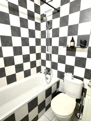 Salle de bains dans l'établissement Central Cozy Apartment - Paris 2e