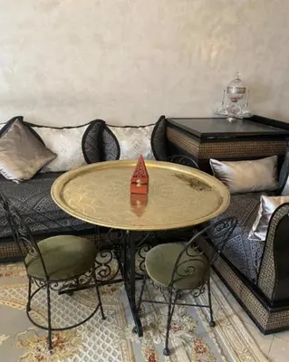Coin salon dans l'établissement Appartement centre Paris coté Montmartre