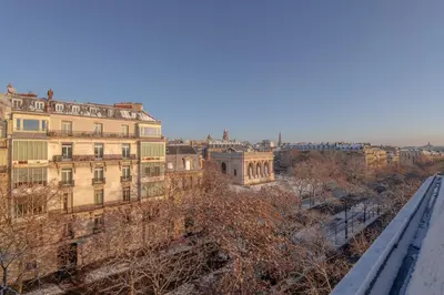 Plan de l'établissement Steps from Eiffel Tower Charming Studio