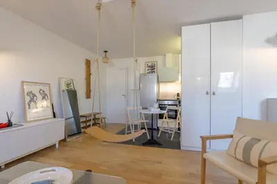 Plan de l'établissement Steps from Eiffel Tower Charming Studio