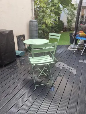 Terrasse ou espace extérieur de l'établissement Le nid de Boulogne
