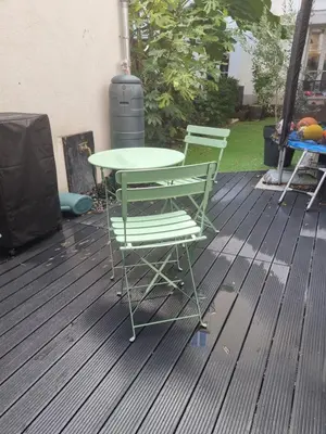 Terrasse ou espace extérieur de l'établissement Le nid de Boulogne