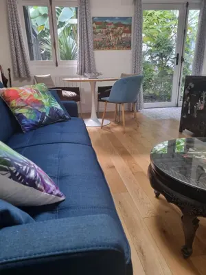Coin salon dans l'établissement Le nid de Boulogne