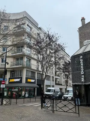 Quartier de l'appartement ou autre quartier proche