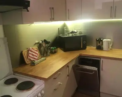 Cuisine ou kitchenette dans l'établissement Rare Apartment with garden in perfect area, Paris Boulogne Billancourt