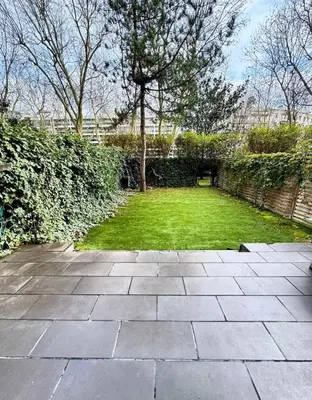 Jardin de l'établissement Exceptional apartment with private garden