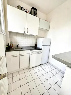 Cuisine ou kitchenette dans l'établissement Exceptional apartment with private garden