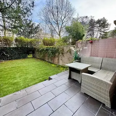 Exceptional apartment with private garden