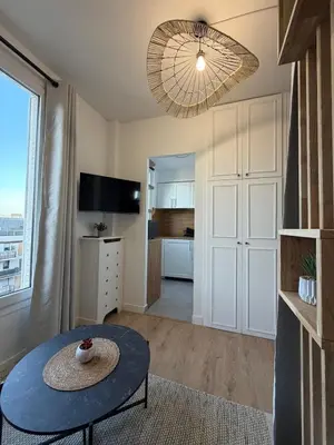 Cuisine ou kitchenette dans l'établissement Studio Design & Calme - 2-4P - 10min Paris