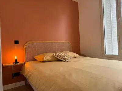 Un ou plusieurs lits dans un hébergement de l'établissement comfortable in Boulogne ideal location