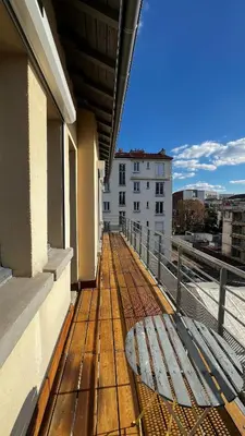 Plan de l'établissement Superbe Appartement PArisien Proche metro et toutes commodités IDEAL COUPLES ET PROFESSIONNELS -15pourcents a la semaine