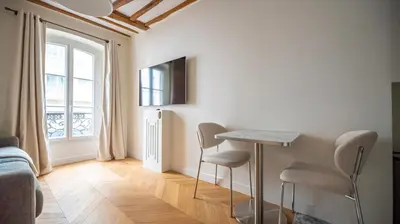 Télévision ou salle de divertissement dans l'établissement Cosy Apartment in Paris - Champs Elysées