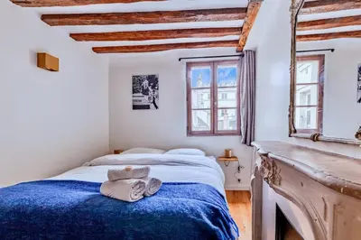 Un ou plusieurs lits dans un hébergement de l'établissement Appartement familial au Centre de Paris