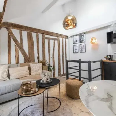 Historical apartment in the heart of Paris -6