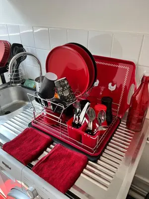 Cuisine ou kitchenette dans l'établissement Appartement proche Paris - Idéal familles et professionnels