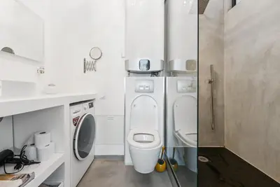 Salle de bains dans l'établissement Le Secret du 14e