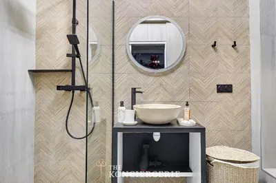 Salle de bains dans l'établissement Appartement de prestige avec balcon - Paris 16e