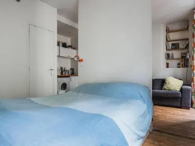 Un ou plusieurs lits dans un hébergement de l'établissement Apartment Appartement 7 by Interhome