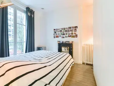 Un ou plusieurs lits dans un hébergement de l'établissement Apartment Appartment 6 by Interhome