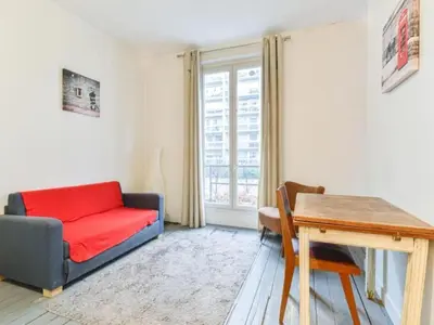 Coin salon dans l'établissement Apartment Appartment 6 by Interhome