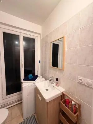Salle de bains dans l'établissement Blue stay