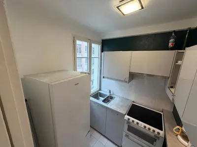 Cuisine ou kitchenette dans l'établissement Le Marais République Paris