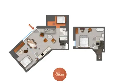 Plan de l'établissement NoChichi Collections - Haut Marais