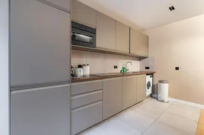 Cuisine ou kitchenette dans l'établissement Beautiful Apartment in the Heart of Paris