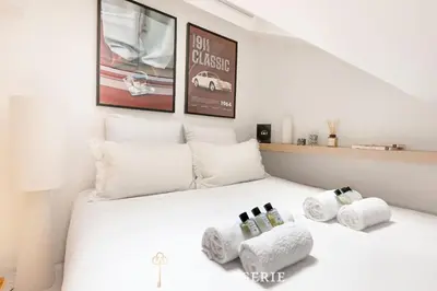 Un ou plusieurs lits dans un hébergement de l'établissement Adresse d'Exception - Rue Monge﻿ Paris 5e