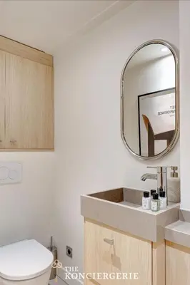 Salle de bains dans l'établissement Adresse d'Exception - Rue Monge﻿ Paris 5e