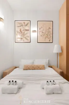 Un ou plusieurs lits dans un hébergement de l'établissement Adresse d'Exception - Rue Monge﻿ Paris 5e