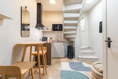 Plan de l'établissement Cosy 2 pièces optimisé au cœur de Châtelet