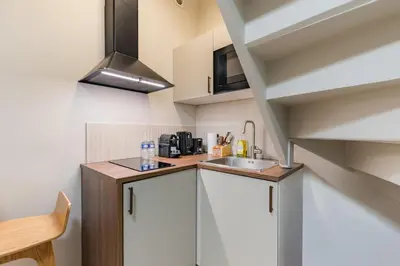Plan de l'établissement Cosy 2 pièces optimisé au cœur de Châtelet