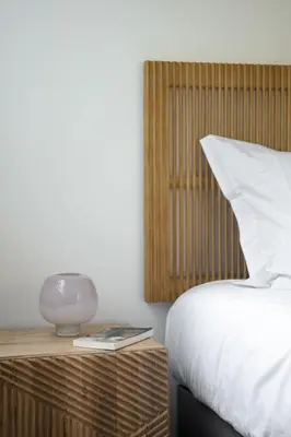 Un ou plusieurs lits dans un hébergement de l'établissement TheBlueStay 99 - Apartment in the heart of Paris