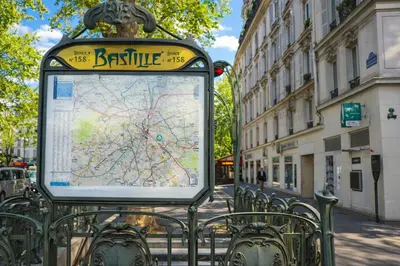 Plan de l'établissement Bright Guest Suite by Place de la Bastille Marais